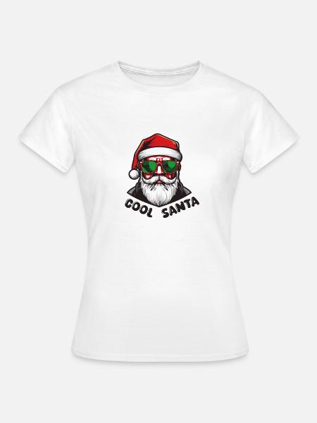 Cool Santa - Frauen T-Shirt - Weiß