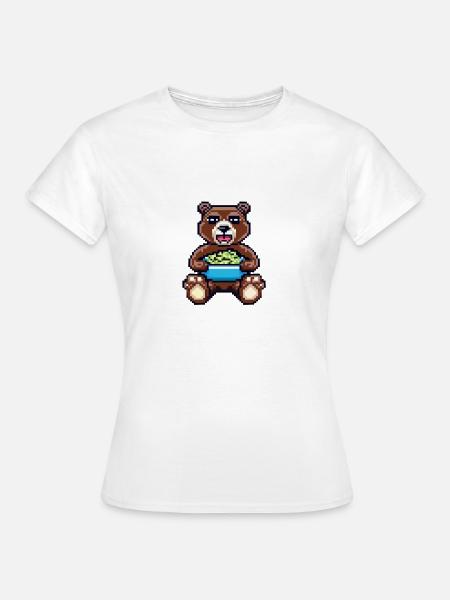 Die Bären-Saga - SALAT - Frauen T-Shirt - Weiß