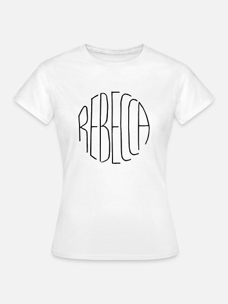 Rebecca - Frauen T-Shirt - Weiß