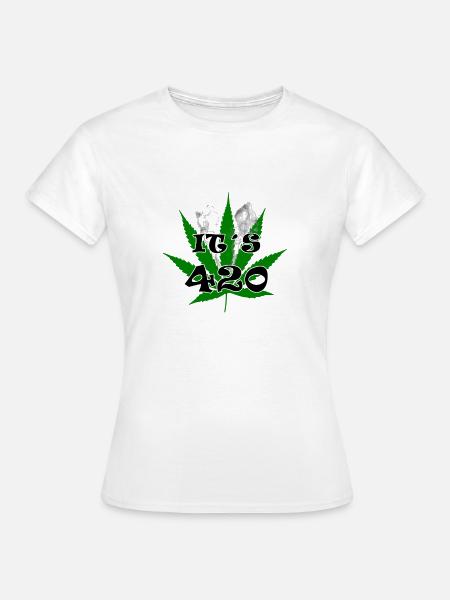 It´s 420 - Frauen T-Shirt - Weiß