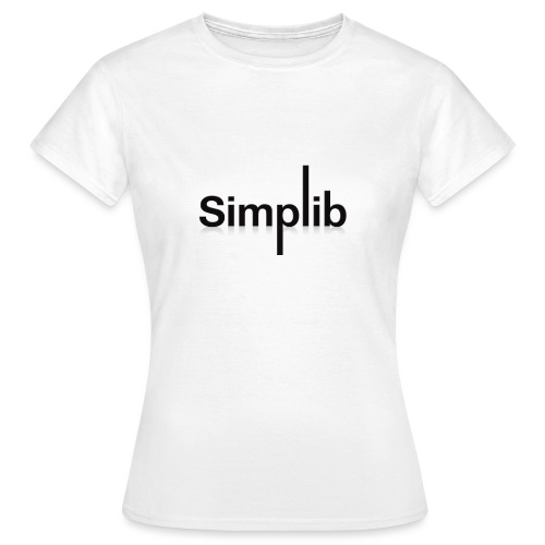 Logo-Simplib-ok - Koszulka damska