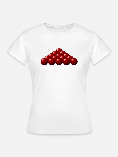 Billiard balls - Women's T-Shirt - white