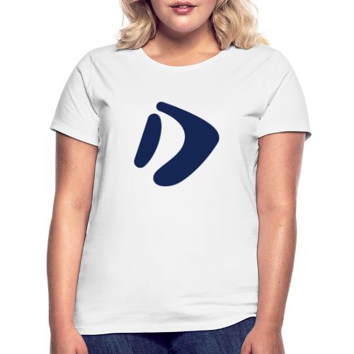 Logo D Blue DomesSport - Frauen T-Shirt