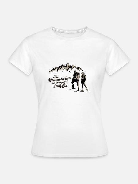 RANDONNÉE - T-shirt Femme - blanc