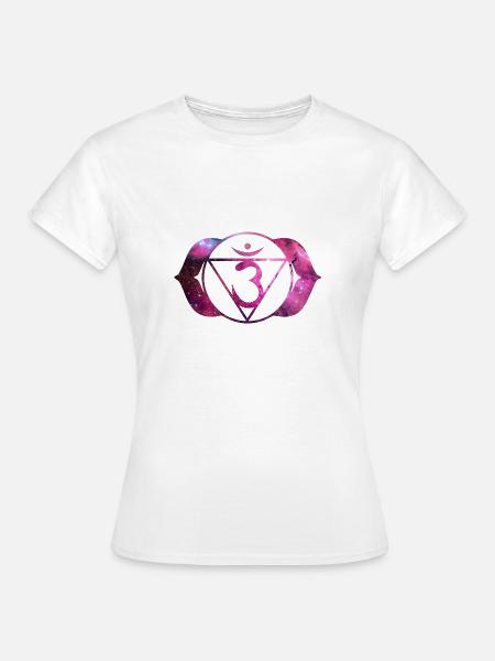 CHAKRA | NEON - Frauen T-Shirt - Weiß