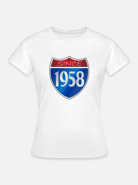 Since 1958 - Frauen T-Shirt - Weiß