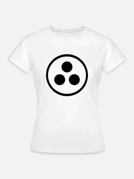 Blindenzeichen - Frauen T-Shirt - Weiß