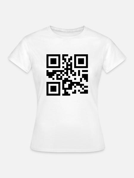 Single Barcode - Frauen T-Shirt - Weiß