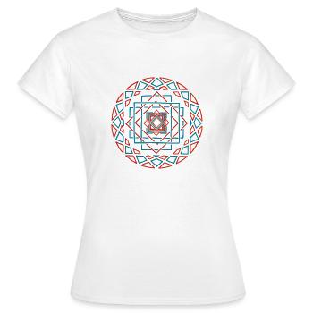 Seeking the Truth - Women's T-Shirt - white - Front - AI Model Female 172 dark (172cm)