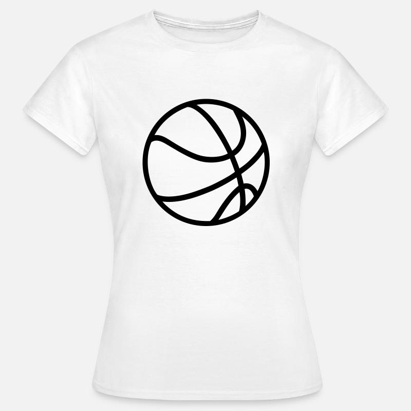 Basketball Plain - Women's T-Shirt - white