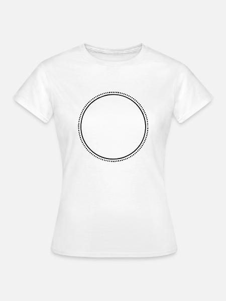 circle 4 ur design ★ Kreis - Frauen T-Shirt - Weiß