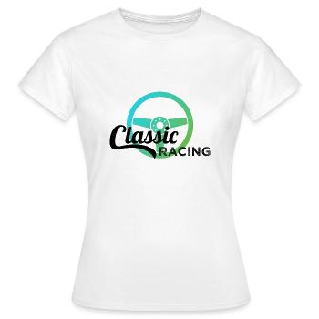 Motorsport - Frauen T-Shirt - Weiß - Vorne - AI Model Female 172 dark (172cm)