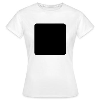Square - Women's T-Shirt - white - Front - AI Model Female 172 dark (172cm)