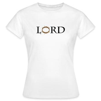 Lord, Lord Jesus Messiah - Women's T-Shirt - white - Front - AI Model Female 172 dark (172cm)