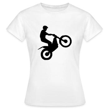 Trial - Women's T-Shirt - white - Front - AI Model Female 172 dark (172cm)