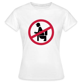 no shit sherlock - Frauen T-Shirt - Weiß - Vorne - AI Model Female 172 dark (172cm)
