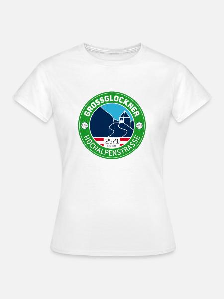 Großglockner Hochalpenstraße 2 - Frauen T-Shirt - Weiß