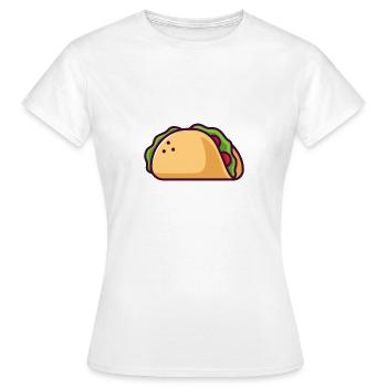 taco - T-shirt Femme - blanc - Devant - AI Model Female 172 dark (172cm)
