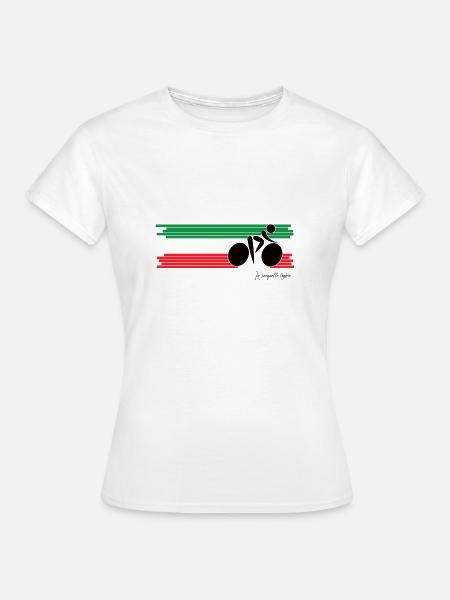 Radfahrer Italien - Frauen T-Shirt - Weiß