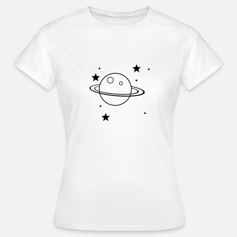 space - Women's T-Shirt - white