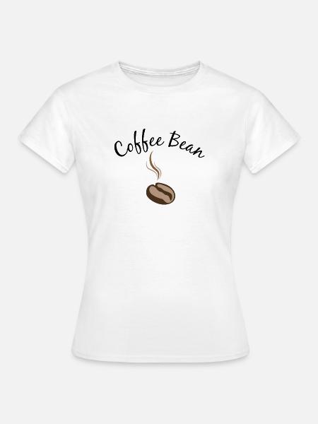 Coffee Bean - Frauen T-Shirt - Weiß