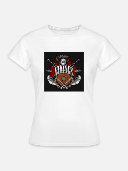 Asgard-Wikinger - Frauen T-Shirt - Weiß