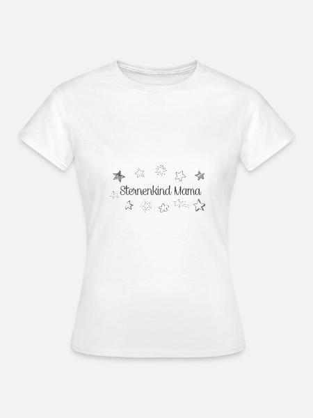 Sternenkind Mama - Frauen T-Shirt - Weiß