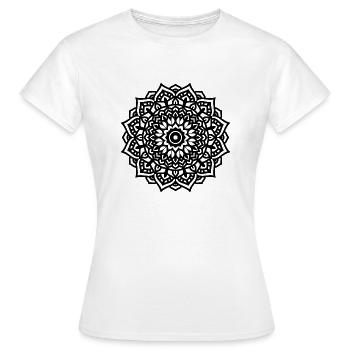 Spirituell - Frauen T-Shirt - Weiß - Vorne - AI Model Female 172 dark (172cm)