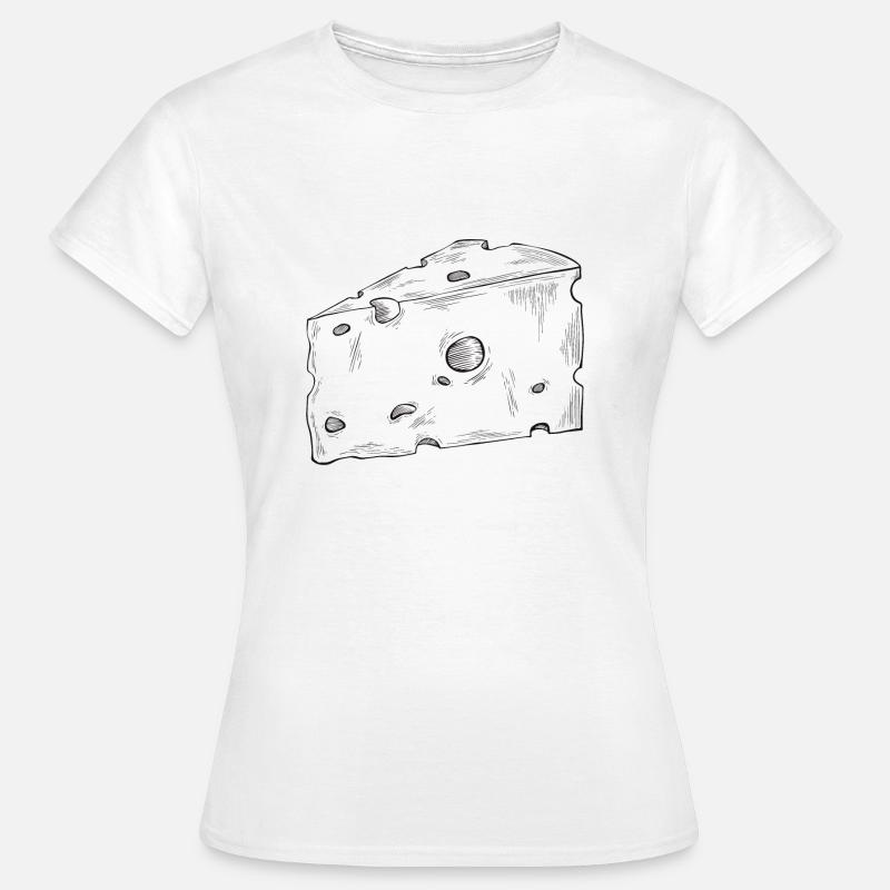 formaggio - Maglietta da donna - bianco