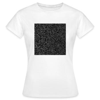 Fond en plomb fondu - T-shirt Femme - blanc - Devant - AI Model Female 172 dark (172cm)
