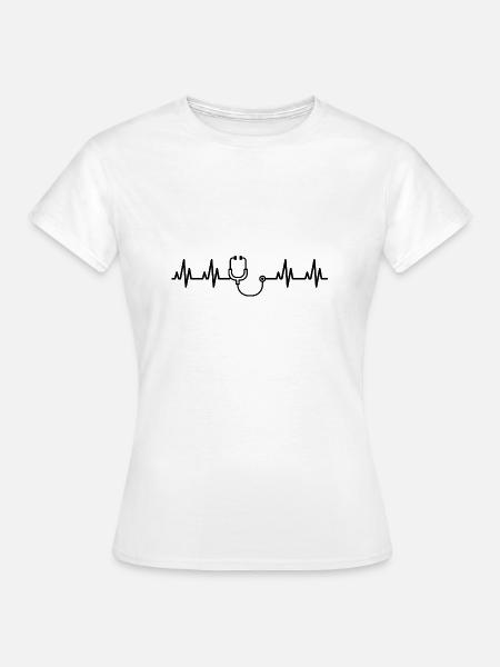 Medizin -Design - Frauen T-Shirt - Weiß
