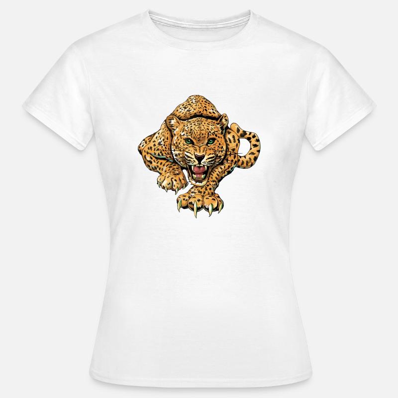 leopard - Women's T-Shirt - white