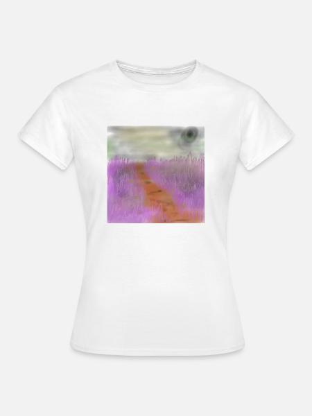 Grass Wiese - Frauen T-Shirt - Weiß