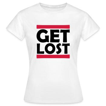 Strip Se perdre - T-shirt Femme - blanc - Devant - AI Model Female 172 dark (172cm)