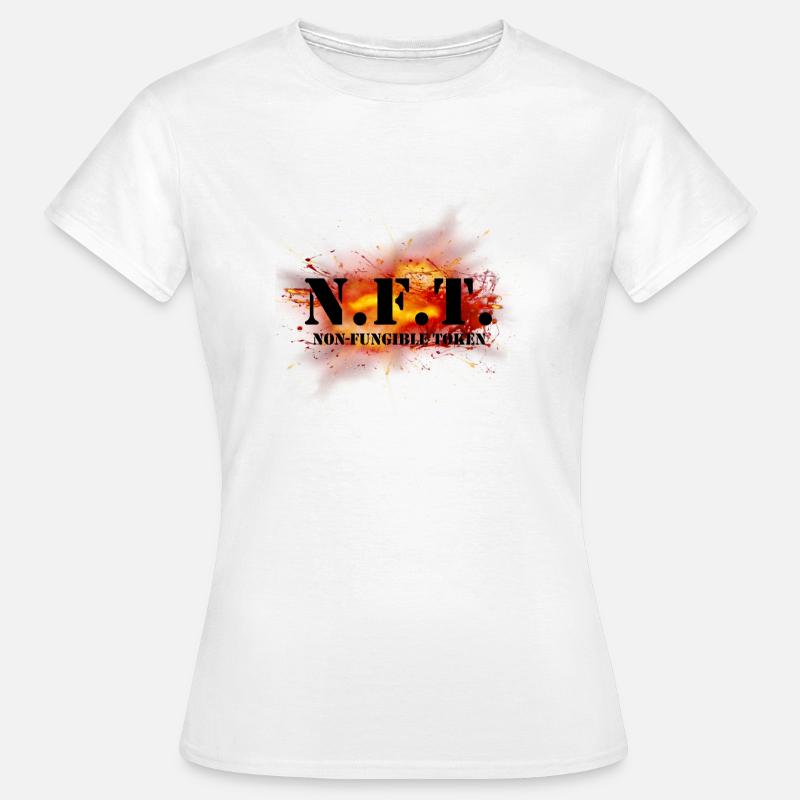 Nft-explosion I - Women's T-Shirt - white