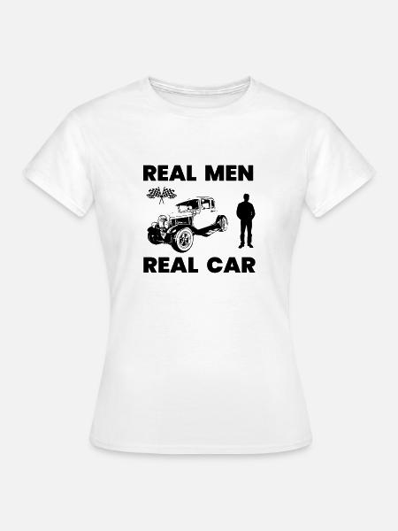 Auto - Frauen T-Shirt - Weiß