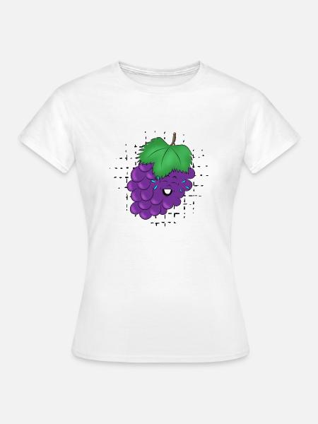 Spaß haben mit Grape - Frauen T-Shirt - Weiß
