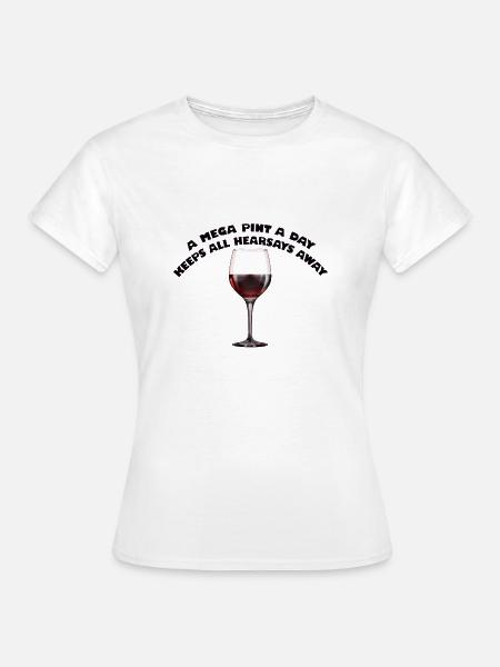 Mega Pint - Frauen T-Shirt - Weiß