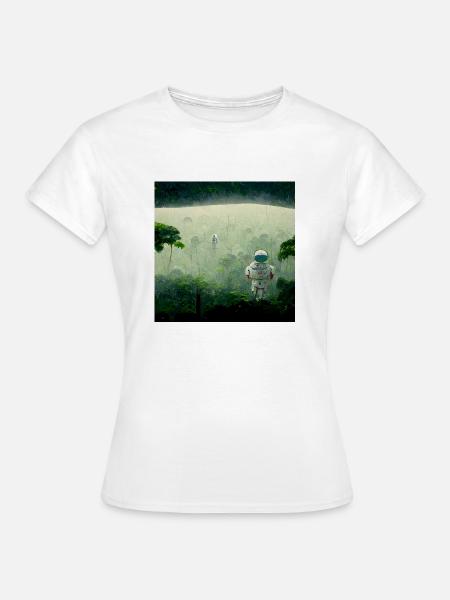 Lonely Voyager 004 - Frauen T-Shirt - Weiß