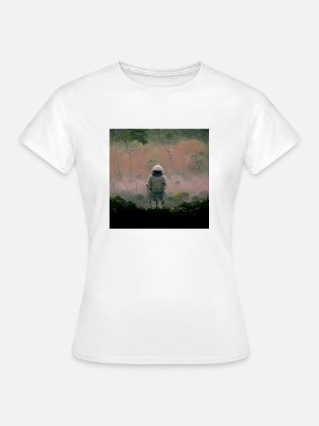 Lonely Voyager 008 - Frauen T-Shirt - Weiß