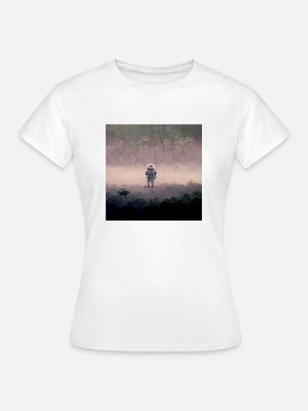 Lonely Voyager 011 - Frauen T-Shirt - Weiß