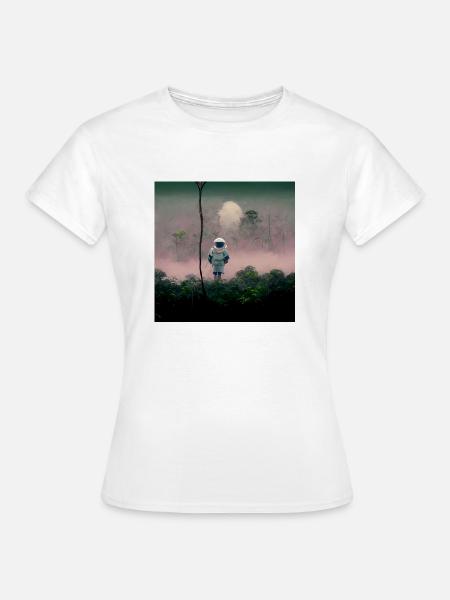 Lonely Voyager 047 - Frauen T-Shirt - Weiß