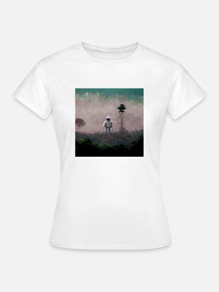 Lonely Voyager 042 - Frauen T-Shirt - Weiß