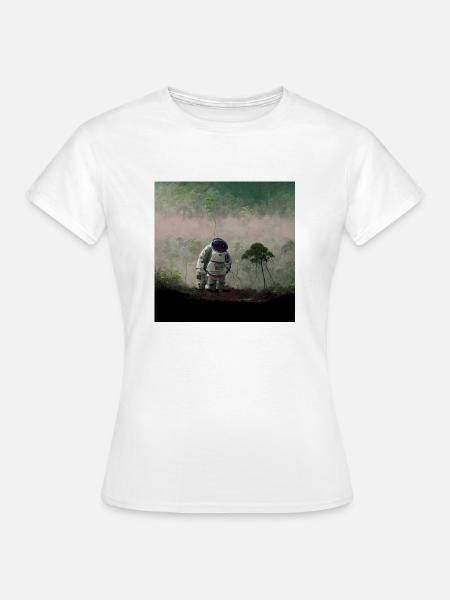 Lonely Voyager 065 - Frauen T-Shirt - Weiß