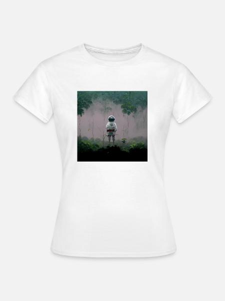 Lonely Voyager 079 - Frauen T-Shirt - Weiß
