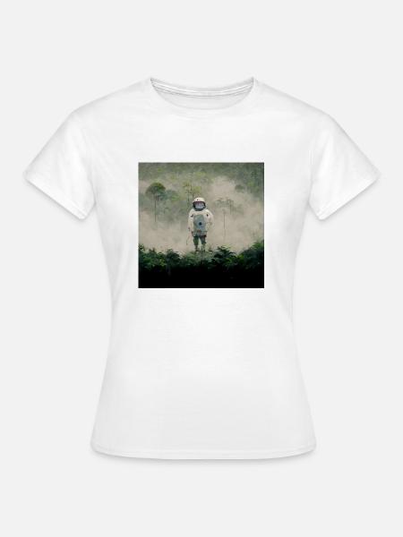 Lonely Voyager 043 - Frauen T-Shirt - Weiß