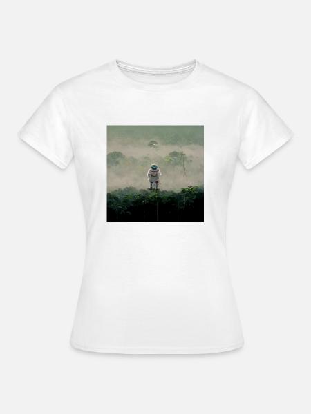 Lonely Voyager 076 - Frauen T-Shirt - Weiß