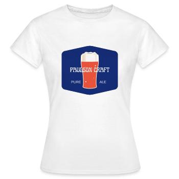 PAULSON CRAFT - Women's T-Shirt - white - Front - AI Model Female 172 dark (172cm)