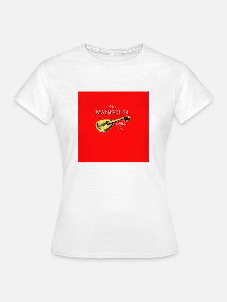The Mandolin Project (rot) - Frauen T-Shirt - Weiß