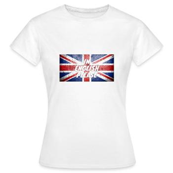 En deutsch s’il vous plaît - T-shirt Femme - blanc - Devant - AI Model Female 172 dark (172cm)